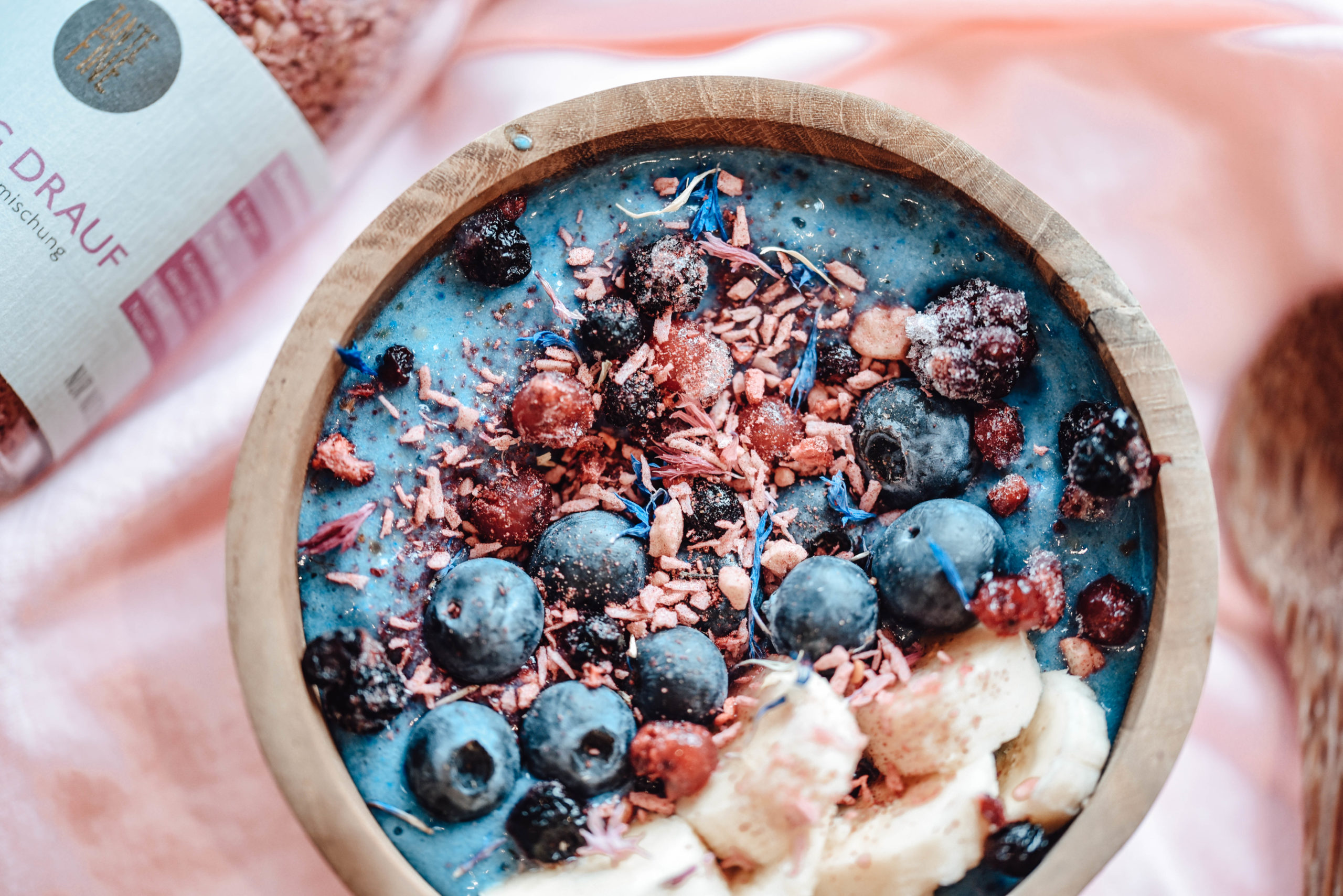 SpirulinaBowl selber machen Tante Fine