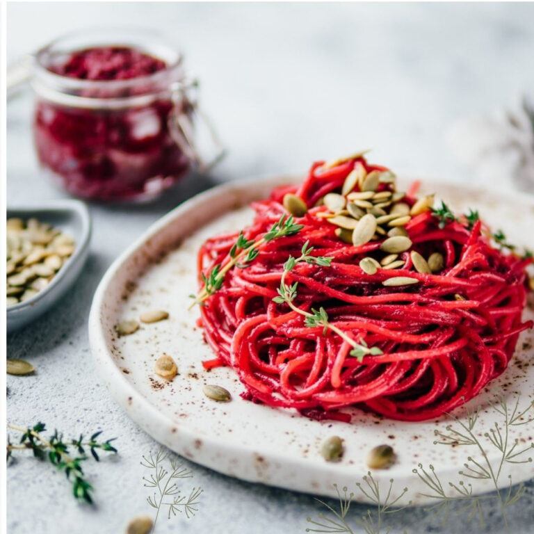 Rote Beete Spaghetti - Tante Fine