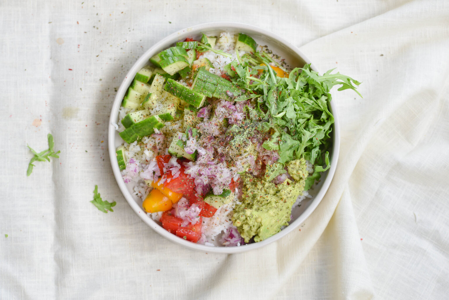 Leichter Reissalat - Tante Fine